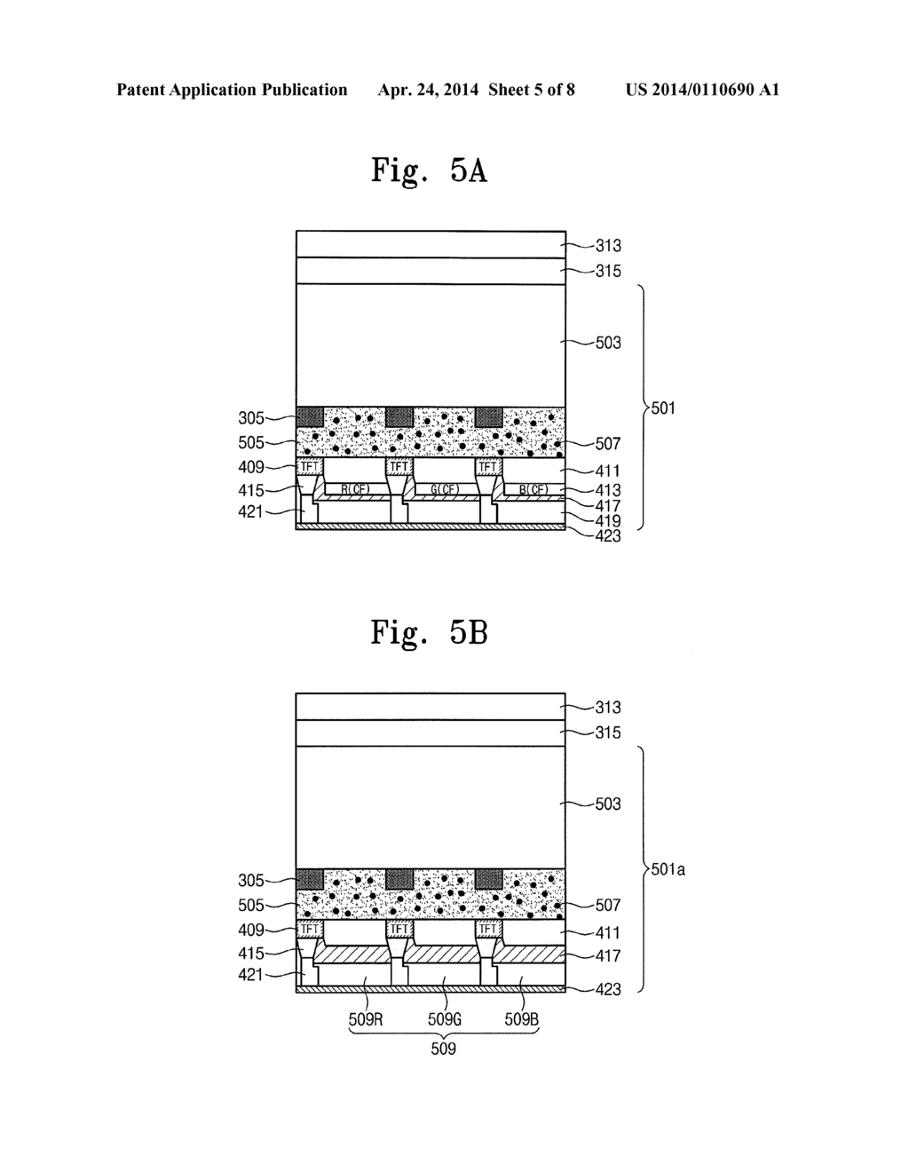 LIGHT EMITTING DEVICE AND DISPLAY DEVICE HAVING THE SAME - diagram, schematic, and image 06