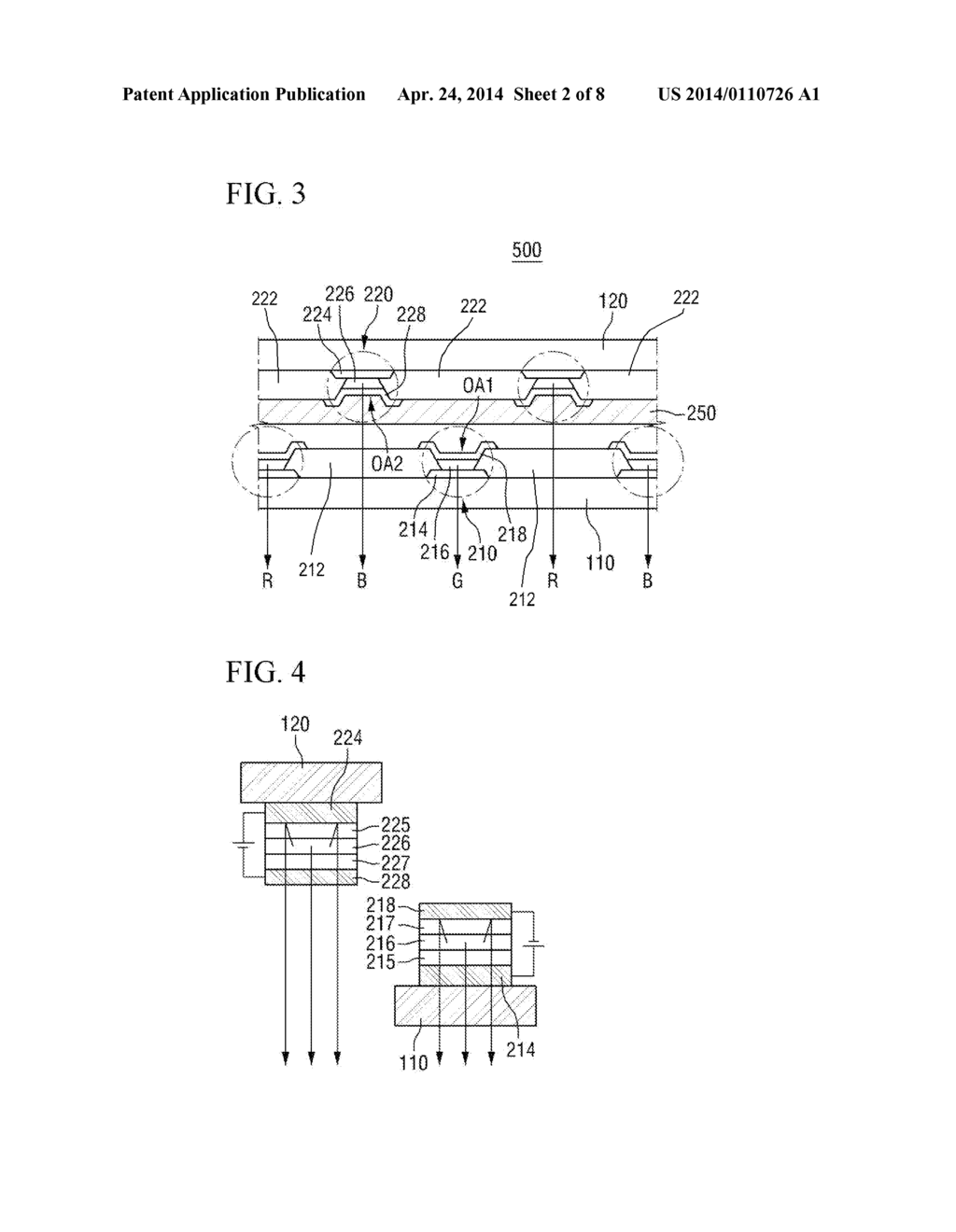 LIGHT EMITTING APPARATUS AND METHOD FOR FABRICATING THE SAME - diagram, schematic, and image 03