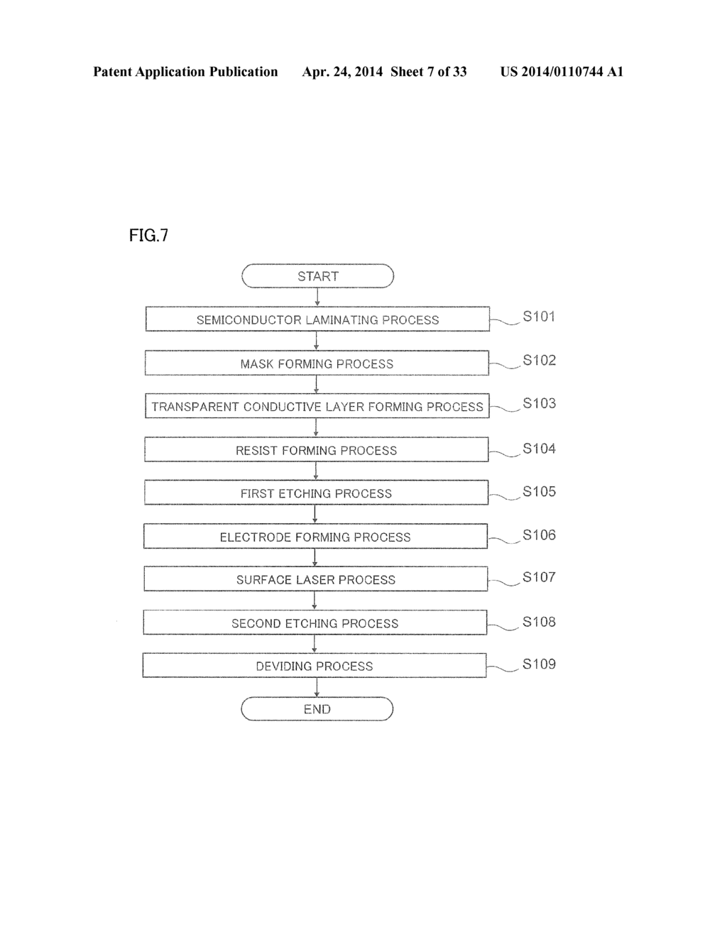 SEMICONDUCTOR LIGHT EMITTING ELEMENT AND METHOD OF MANUFACTURING     SEMICONDUCTOR LIGHT EMITTING ELEMENT - diagram, schematic, and image 08