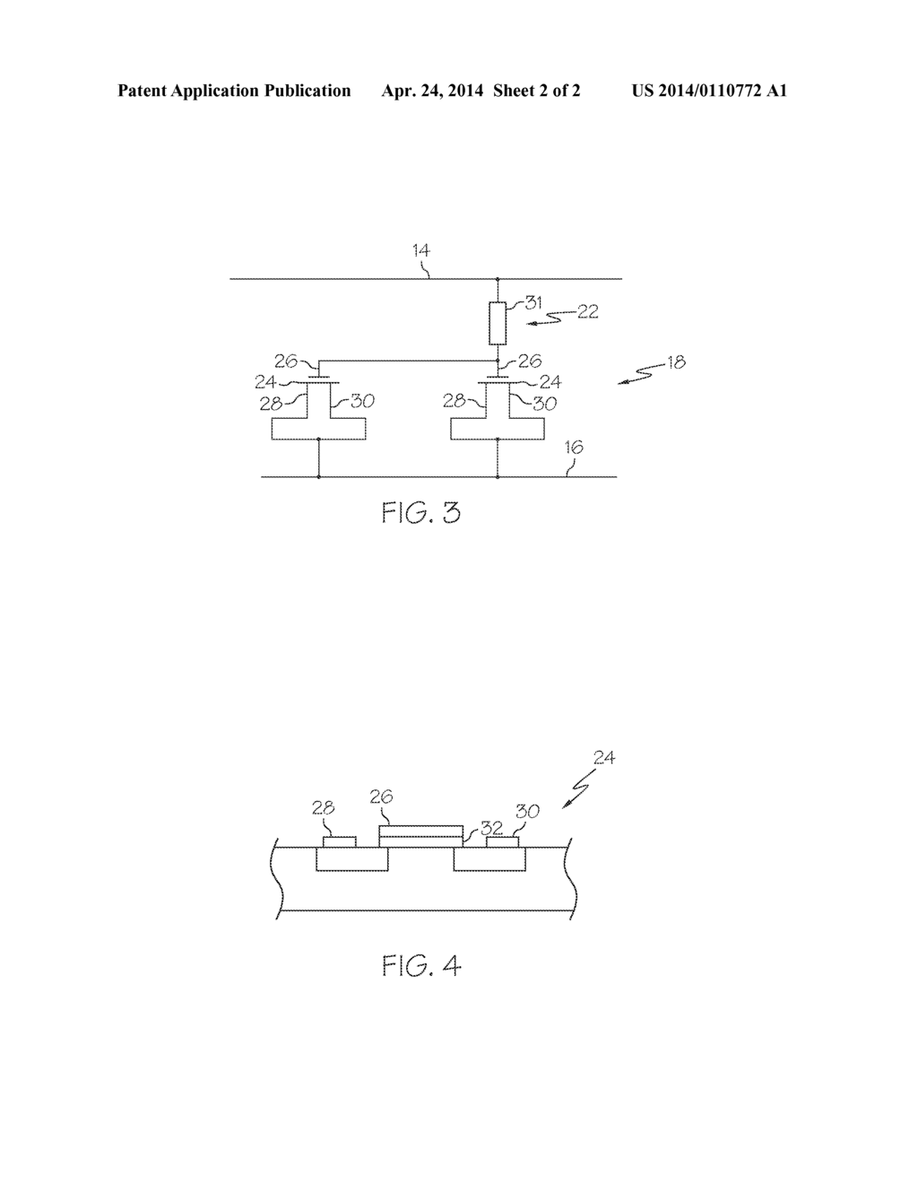 INTEGRATED CIRCUIT DECOUPLING CAPACITOR ARRANGEMENT - diagram, schematic, and image 03