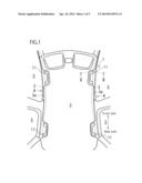 VEHICLE CEILING STRUCTURE diagram and image