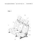 VEHICLE SEAT diagram and image