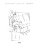 METHOD AND DEVICE FOR HOLDING THE TAILGATE OF A DUMP TRUCK PARTIALLY OPEN diagram and image