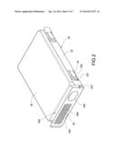 ELASTIC POSITIONING STRUCTURE FOR REMOVABLE HARD DRIVE diagram and image