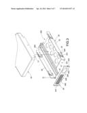 ELASTIC POSITIONING STRUCTURE FOR REMOVABLE HARD DRIVE diagram and image