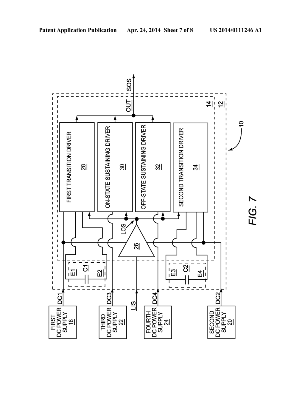 INCREASED TRANSITION SPEED SWITCHING DEVICE DRIVER - diagram, schematic, and image 08