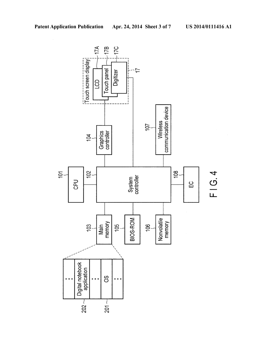 ELECTRONIC APPARATUS AND HANDWRITTEN DOCUMENT PROCESSING METHOD - diagram, schematic, and image 04