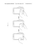 USER INTERFACE (UI) DISPLAY METHOD AND APPARATUS OF TOUCH-ENABLED DEVICE diagram and image