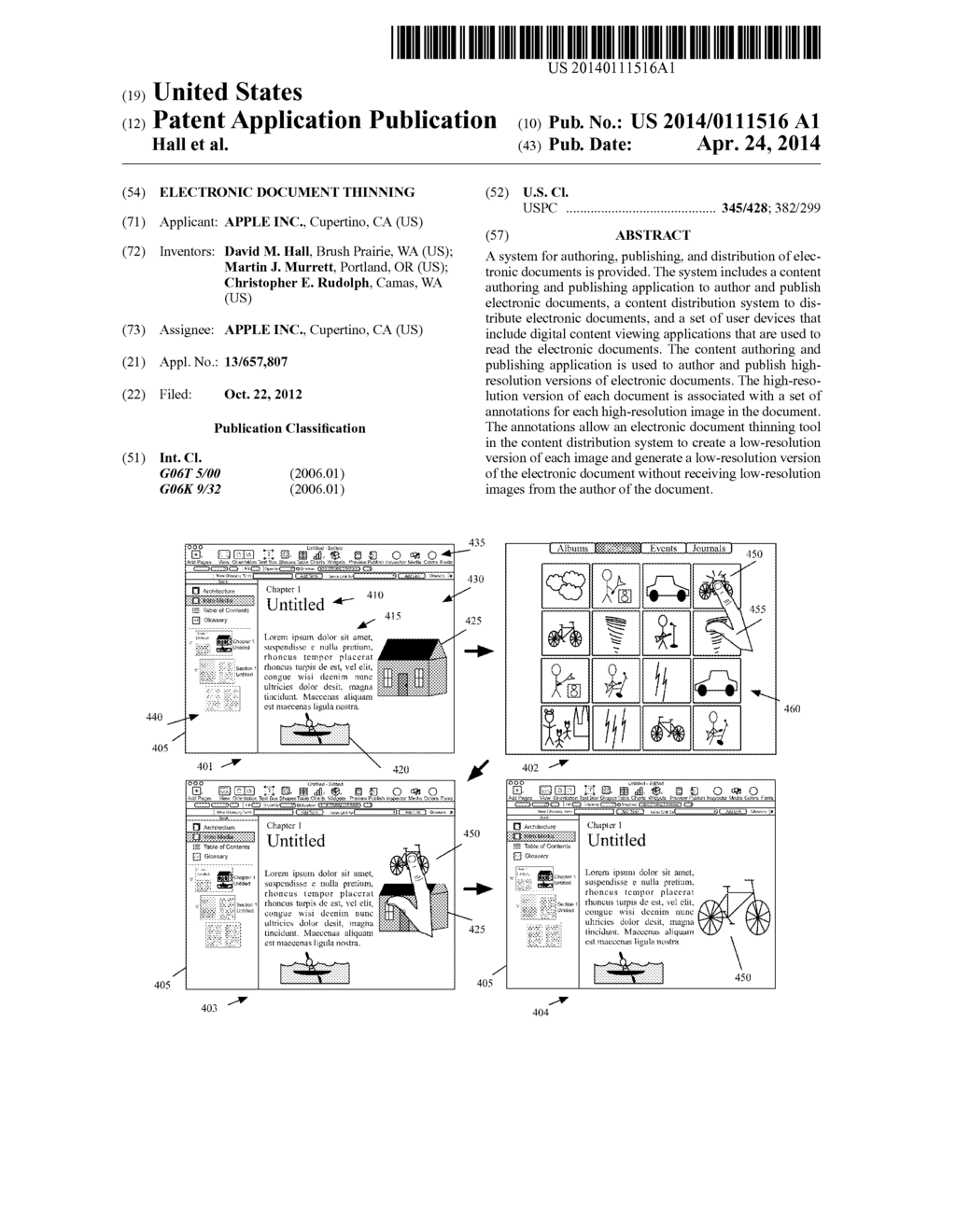 ELECTRONIC DOCUMENT THINNING - diagram, schematic, and image 01