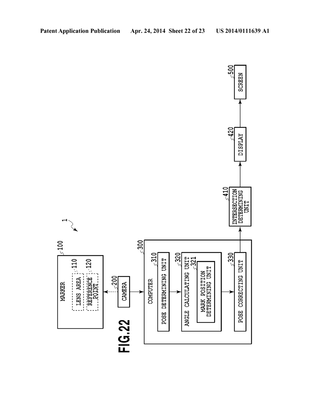 Method and System for Detecting Pose of Marker - diagram, schematic, and image 23