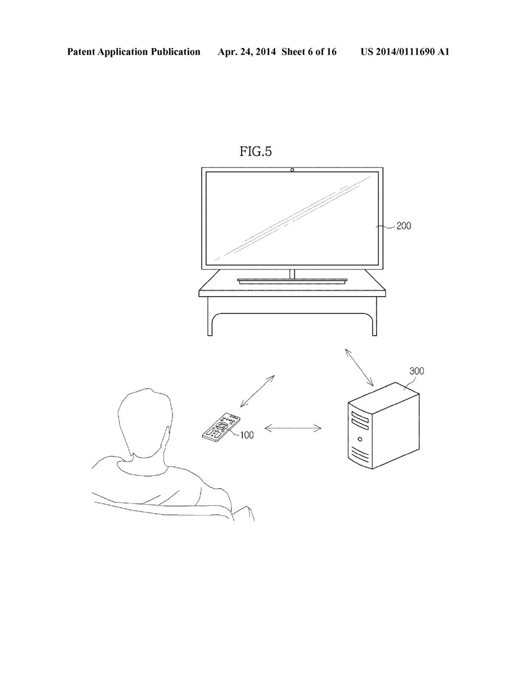 DISPLAY DEVICE, REMOTE CONTROL DEVICE TO CONTROL DISPLAY DEVICE, METHOD OF     CONTROLLING DISPLAY DEVICE, METHOD OF CONTROLLING SERVER AND METHOD OF     CONTROLLING REMOTE CONTROL DEVICE - diagram, schematic, and image 07