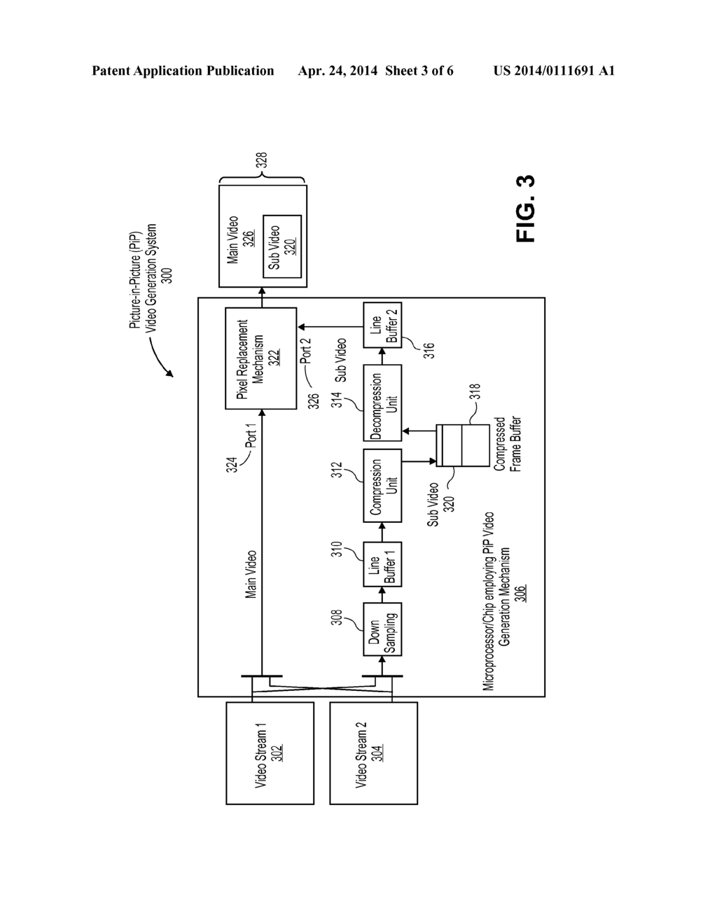 MECHANISM FOR MEMORY REDUCTION IN PICTURE-IN-PICTURE VIDEO GENERATION - diagram, schematic, and image 04