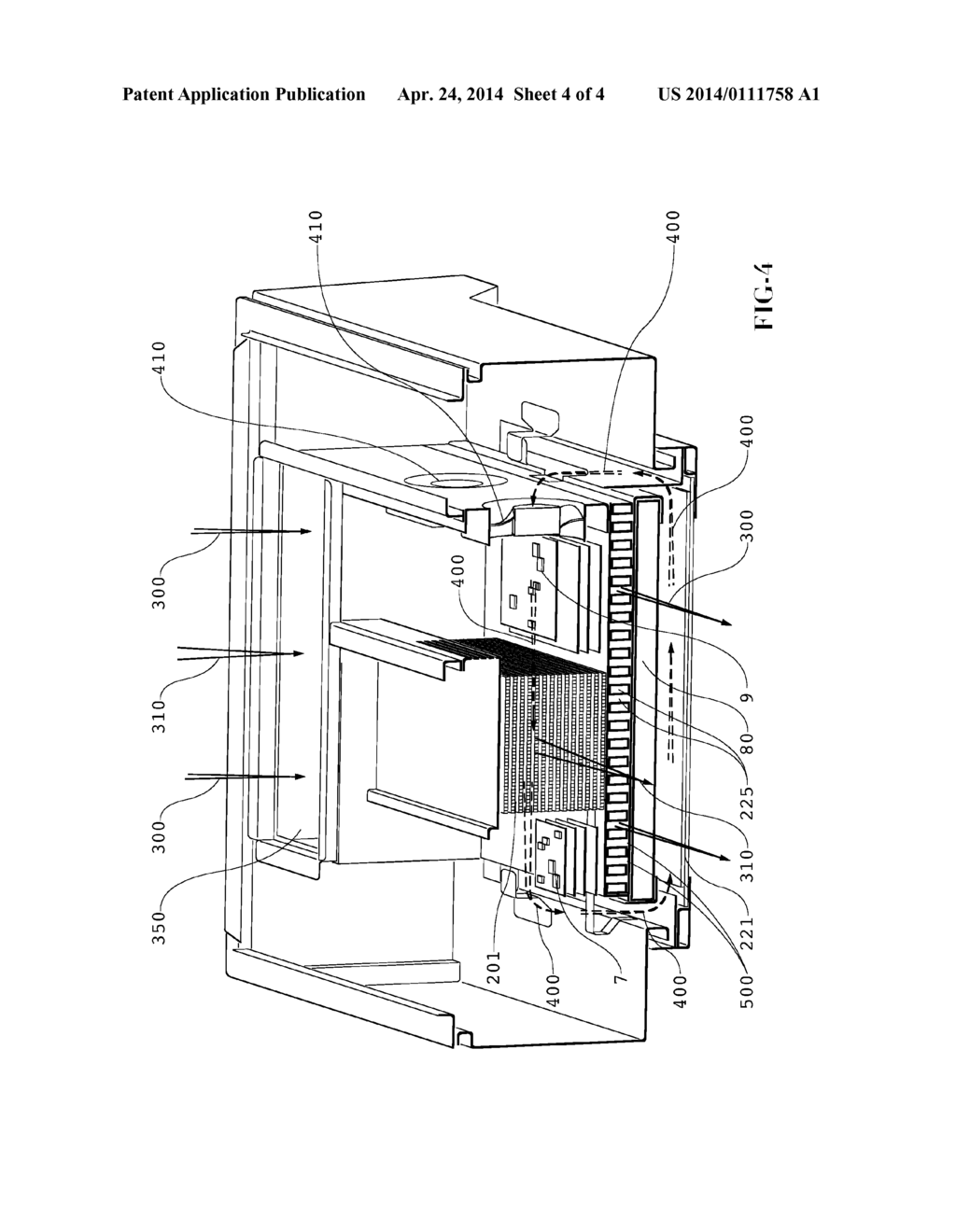 Heat Exchanger for an Electronic Display - diagram, schematic, and image 05