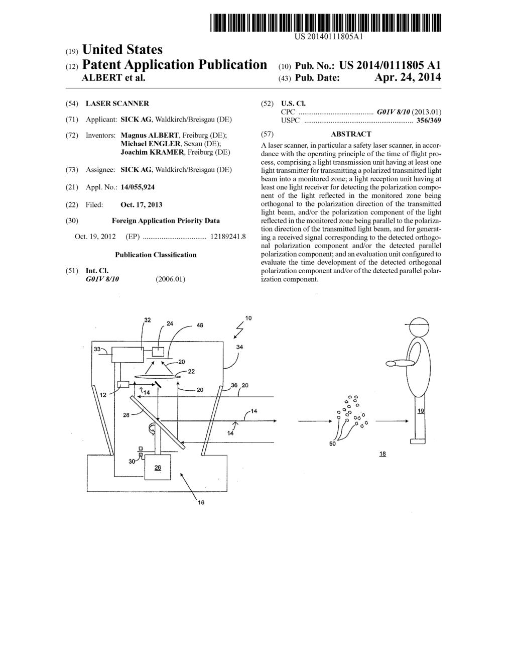 Laser scanner - diagram, schematic, and image 01