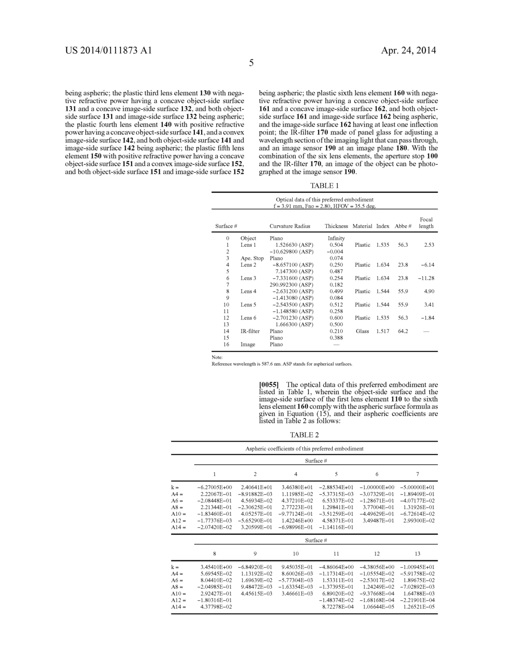 Optical Imaging System for Pickup - diagram, schematic, and image 19