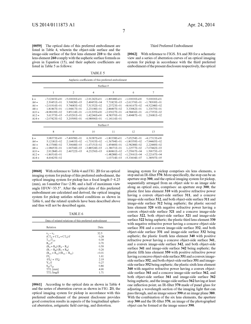 Optical Imaging System for Pickup - diagram, schematic, and image 21