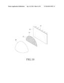 LED LIGHTING APPARATUS HAVING AN ADJUSTABLE LIGHT DISTRIBUTION diagram and image