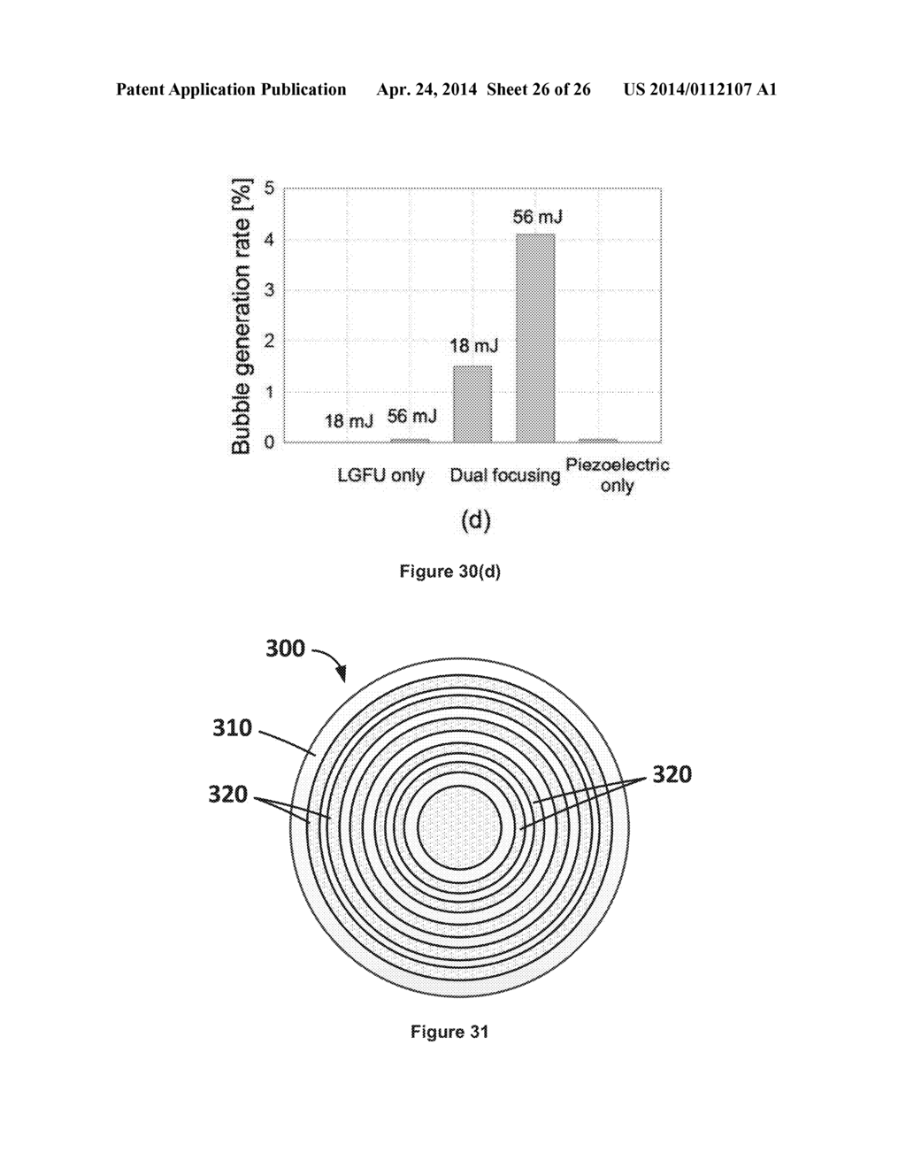 METHODS AND DEVICES FOR GENERATING HIGH-AMPLITUDE AND HIGH-FREQUENCY     FOCUSED ULTRASOUND WITH LIGHT-ABSORBING MATERIALS - diagram, schematic, and image 27