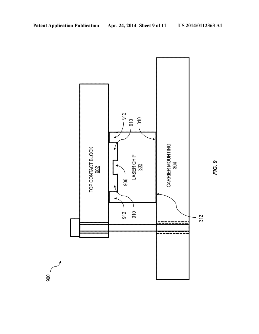 SOLDERLESS MOUNTING FOR SEMICONDUCTOR LASERS - diagram, schematic, and image 10