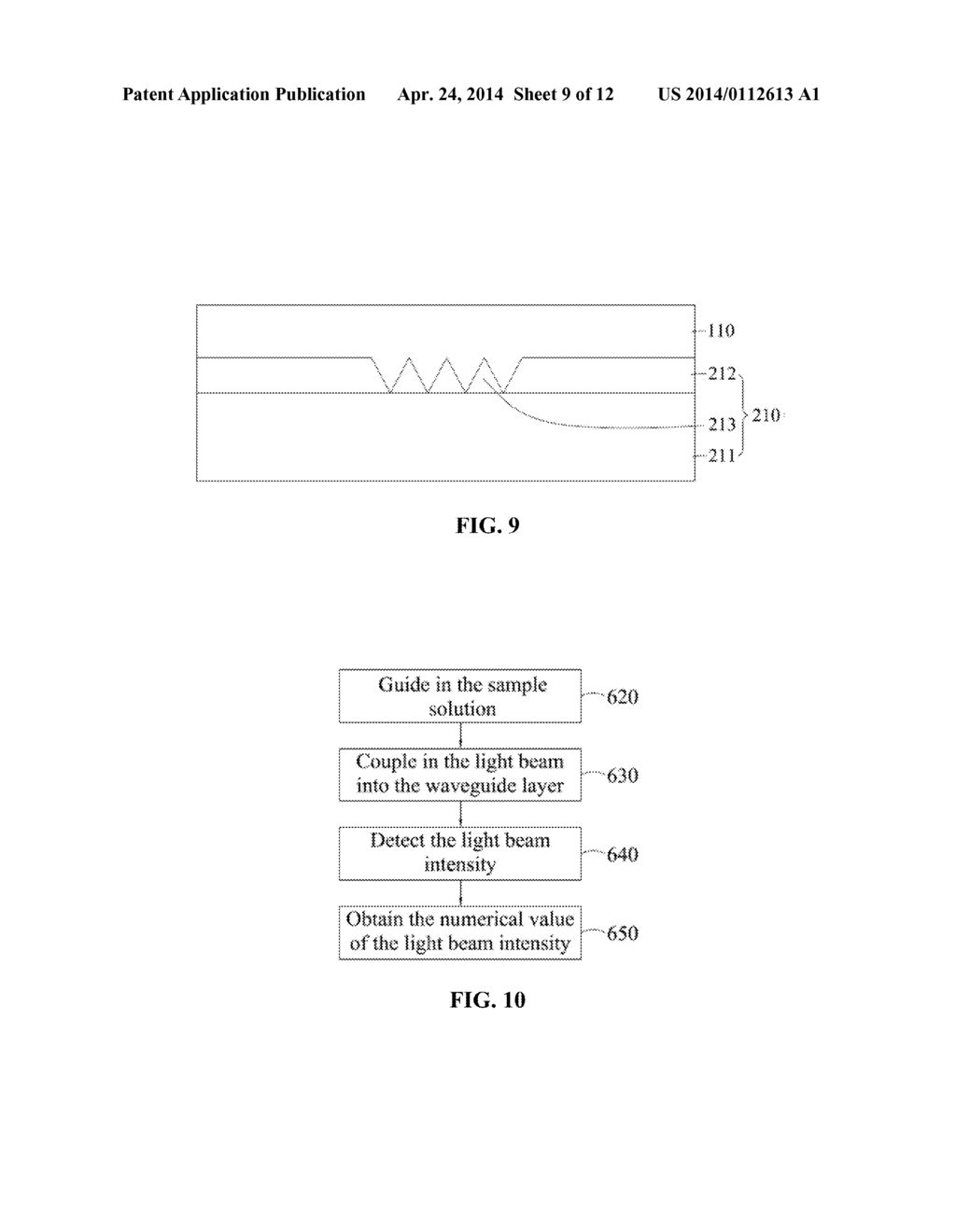 DOUBLE-SIDED GRATING WAVEGUIDE BIOSENSOR - diagram, schematic, and image 10