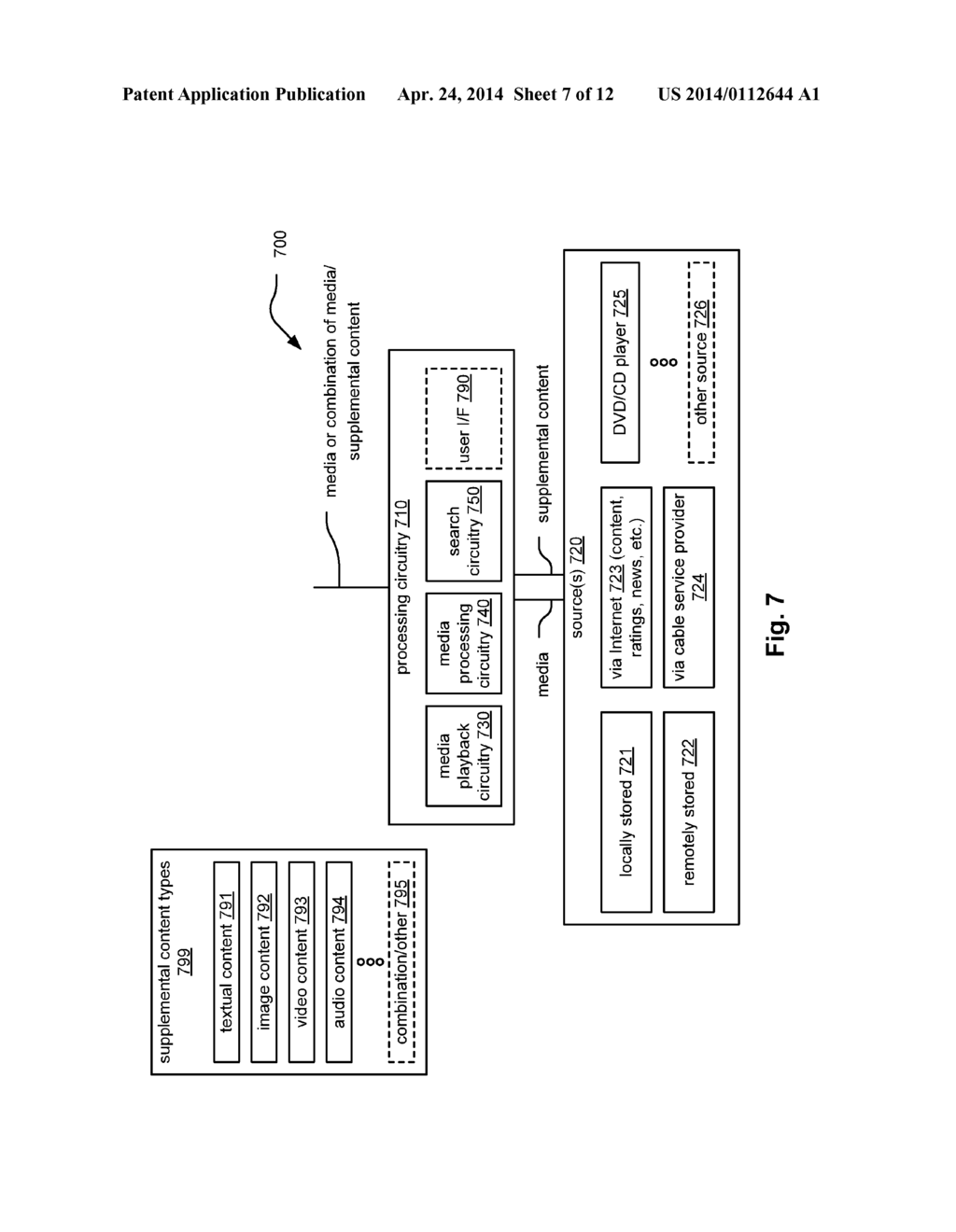 COLLECTION AND CONCURRENT INTEGRATION OF SUPPLEMENTAL INFORMATION RELATED     TO CURRENTLY PLAYING MEDIA - diagram, schematic, and image 08