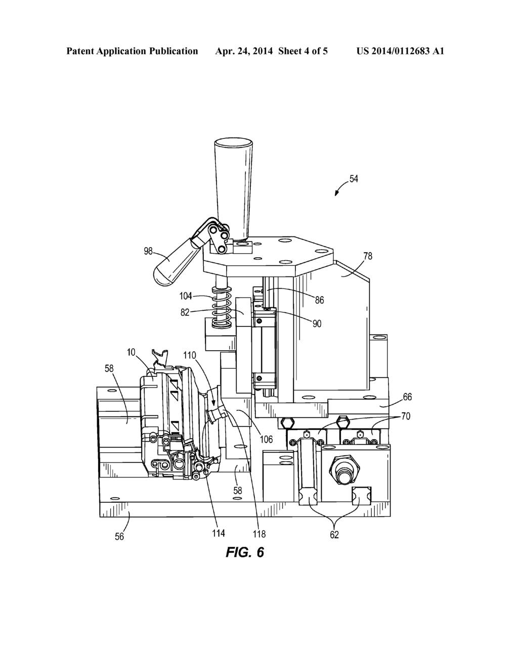 SYSTEM AND METHOD FOR REFURBISHING PRINT CARTRIDGES AND PRINT CARTRIDGE     TONER BLADES - diagram, schematic, and image 05