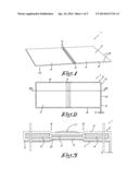 ELEMENT FOR MANUFACTURING A BINDING FOLDER OR A DISPLAY BOARD AND METHOD     THAT MAKES USE OF SUCH AN ELEMENT FOR MANUFACTURING THE BINDING FOLDER OR     THE DISPLAY BOARD diagram and image