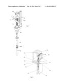 DEVICE FOR EXTERNAL STERILISATION OF PLASTIC PARISONS diagram and image