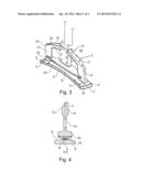 GUIDE SHOE FOR A GUIDING DEVICE OF A PLASTIC PROCESSING MACHINE CLAMPING     UNIT diagram and image