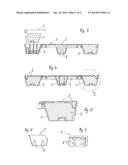 Thermoformed hollow plastic body and method for producing it diagram and image