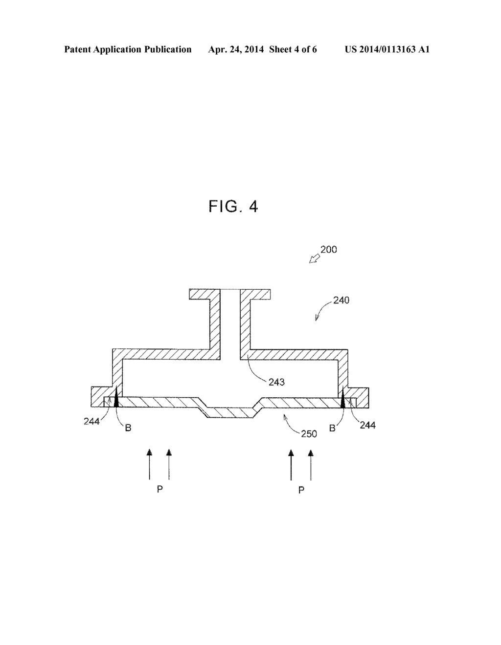 CURRENT INTERRUPTING DEVICE OF SEALED BATTERY - diagram, schematic, and image 05