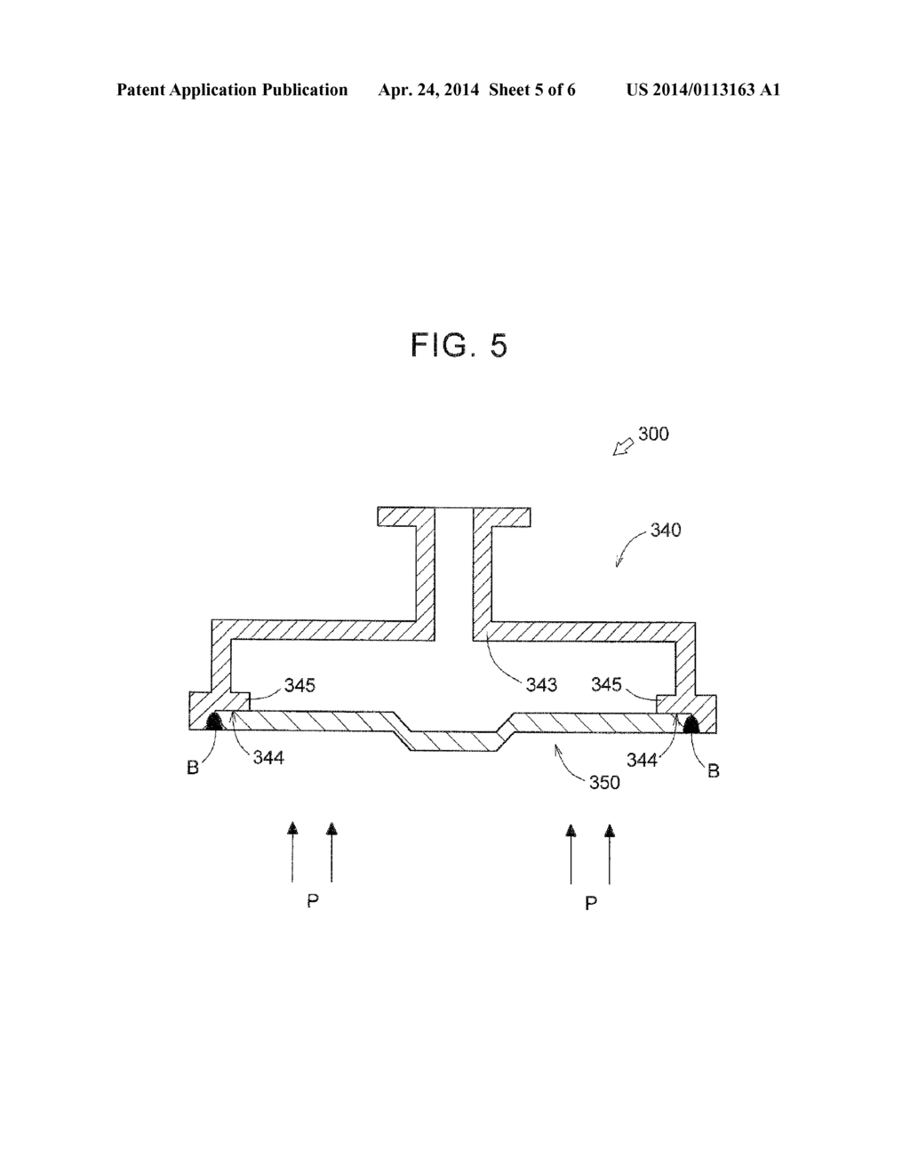 CURRENT INTERRUPTING DEVICE OF SEALED BATTERY - diagram, schematic, and image 06