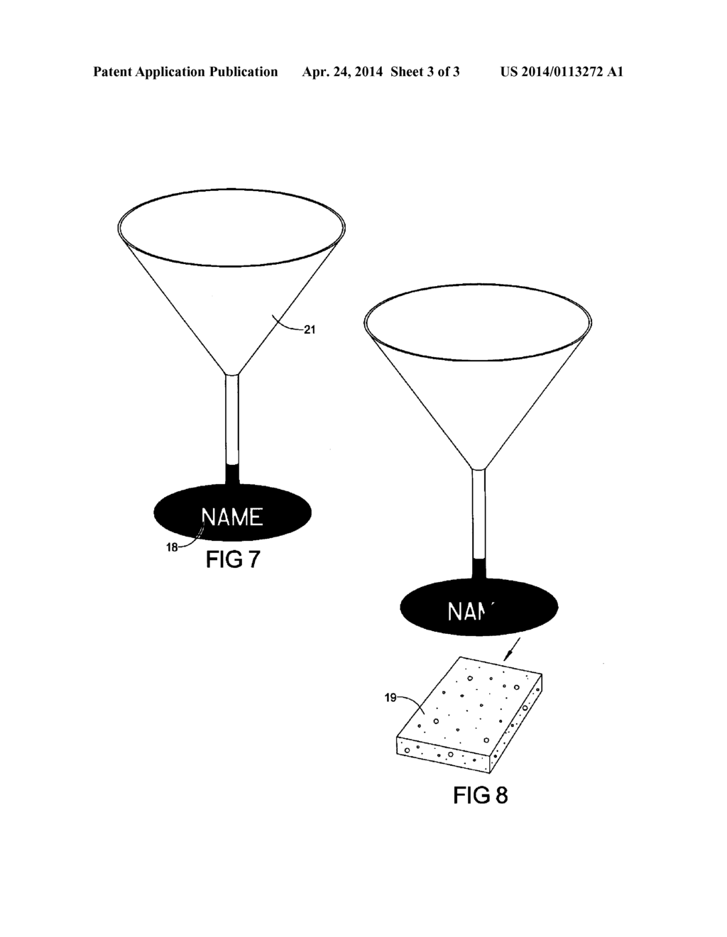 CHALKBOARD PAINTED GLASSWARE PRODUCTION PROCESS, PRODUCT MADE THEREBY, AND     METHOD OF USING THE PRODUCT - diagram, schematic, and image 04