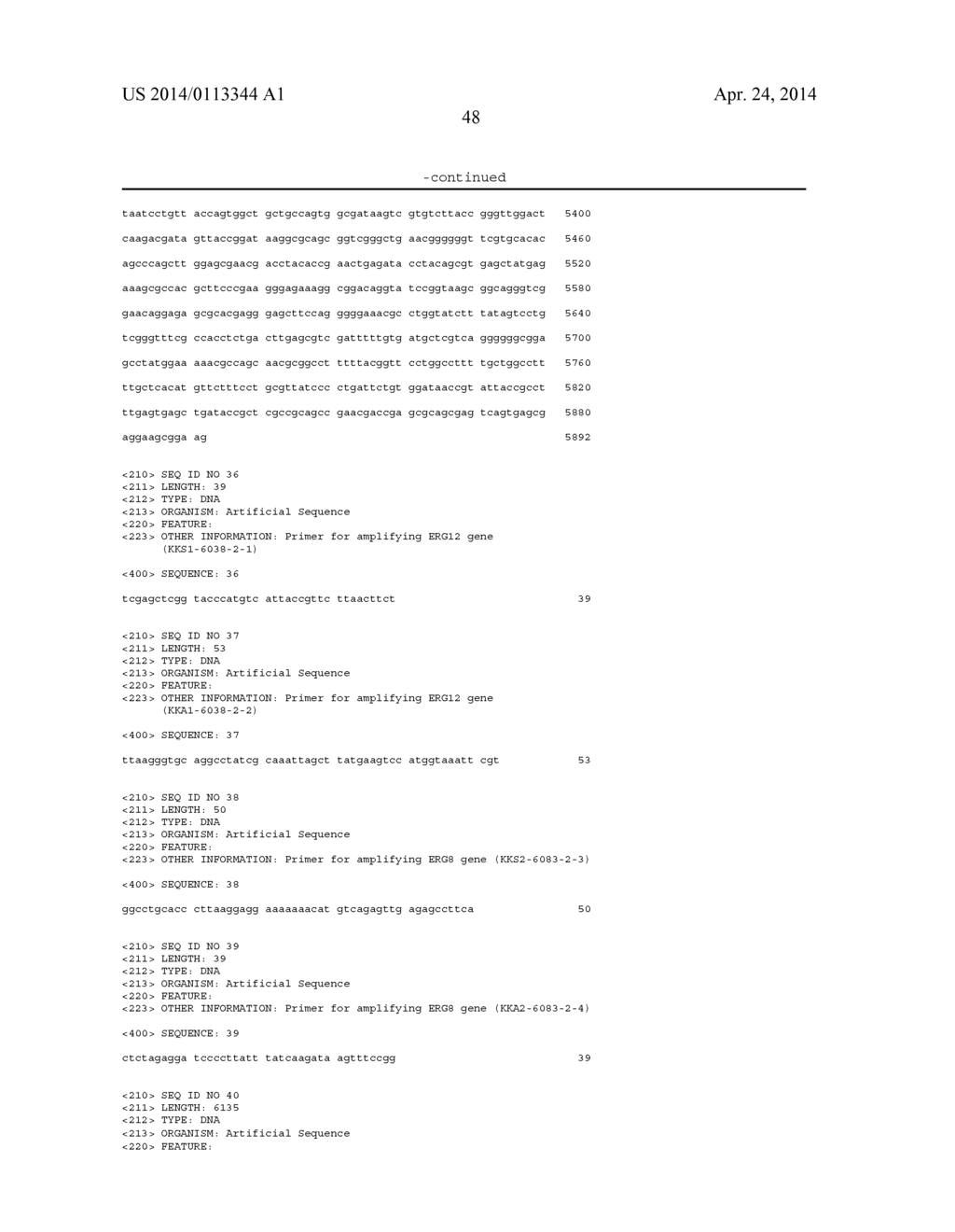 ISOPRENE SYNTHASE AND GENE ENCODING THE SAME, AND METHOD FOR PRODUCING     ISOPRENE MONOMER - diagram, schematic, and image 51