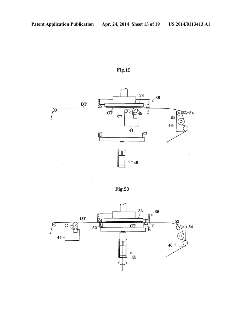 SEMICONDUCTOR WAFER MOUNTING METHOD AND SEMICONDUCTOR WAFER MOUNTING     APPARATUS - diagram, schematic, and image 14