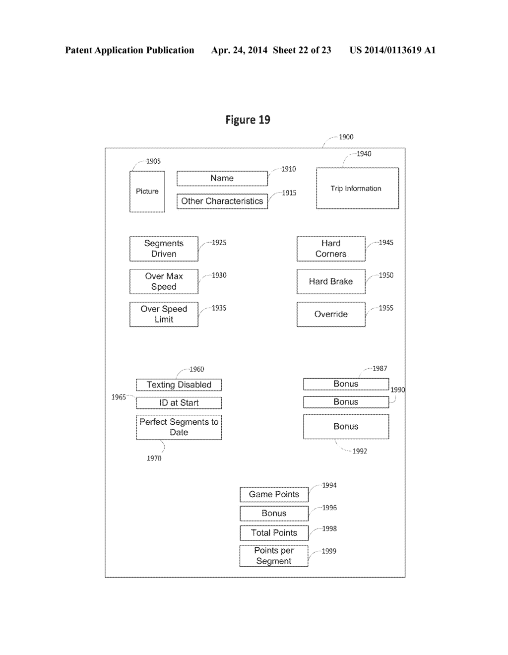 METHOD AND SYSTEM FOR CONTROLLING AND MODIFYING DRIVING BEHAVIORS - diagram, schematic, and image 23