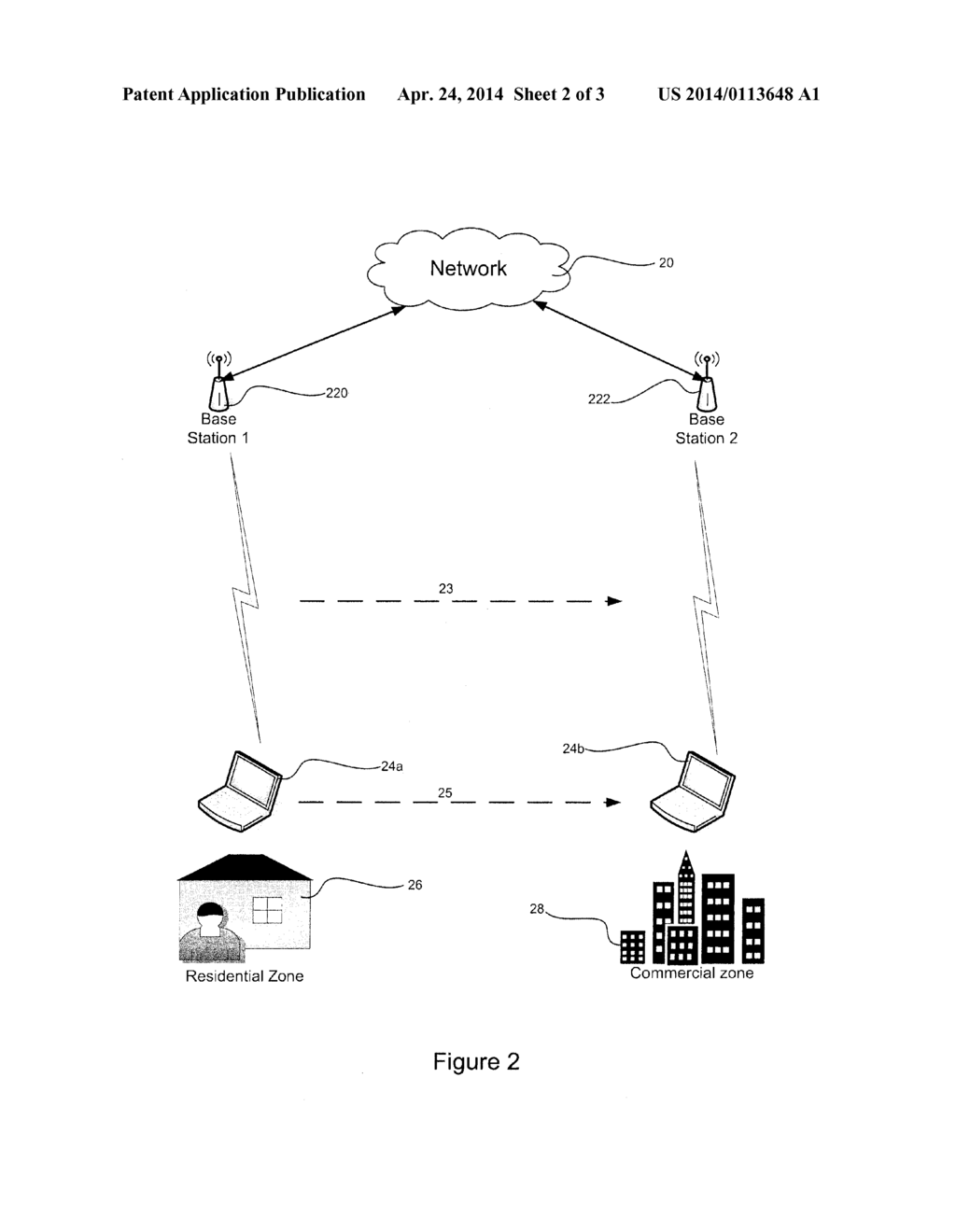 SYSTEMS AND METHODS FOR PROVIDING TIME AND LOCATION DEPENDENT BANDWIDTH IN     WIRELESS NETWORKS - diagram, schematic, and image 03