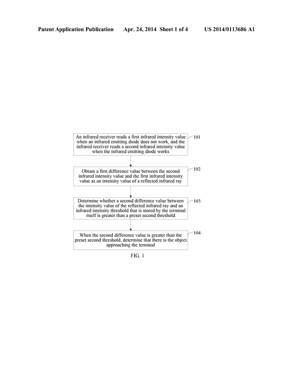 METHOD AND APPARATUS FOR TERMINAL TO DETERMINE APPROACH OF OBJECT - diagram, schematic, and image 02