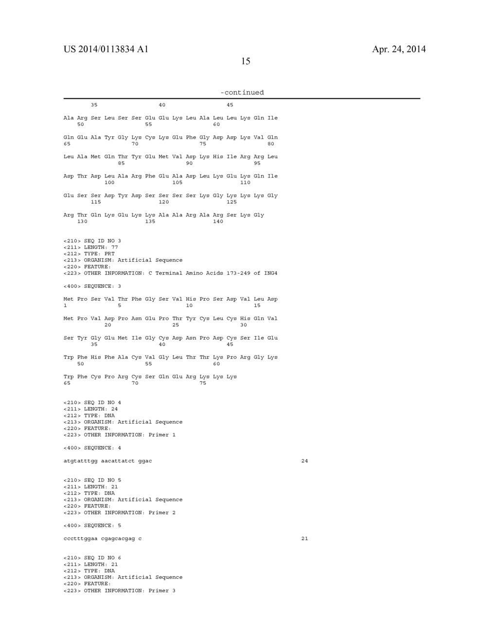 HYBRIDOMA CLONES AND MONOCLONAL ANTIBODIES TO ING4 - diagram, schematic, and image 23