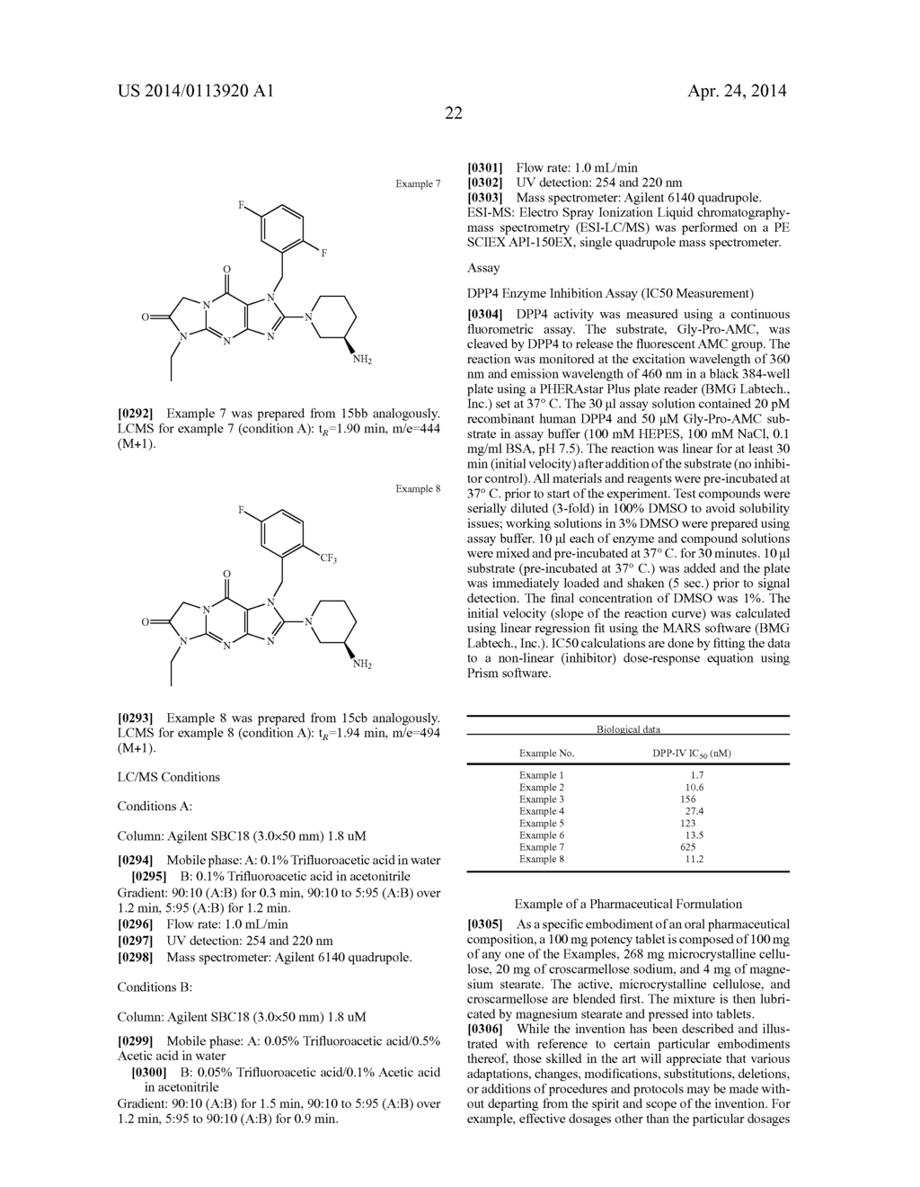 TRICYCLIC HETEROCYCLES USEFUL AS DIPEPTIDYL PEPTIDASE-IV INHIBITORS - diagram, schematic, and image 23