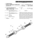 ADJUSTABLE HANDHELD ROLLER MASSAGE APPARATUS WITH FABRIC-COVERED RESILIENT     AIR-FILLED SPHERICAL CONTACT ORBS diagram and image