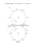 Method And Apparatus For Forming An Adjustable Pant-Like Disposable     Undergarment With Fully Severed Front Panel With Line Of Weakness diagram and image