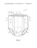 Method And Apparatus For Forming An Adjustable Pant-Like Disposable     Undergarment With Fully Severed Front Panel With Line Of Weakness diagram and image