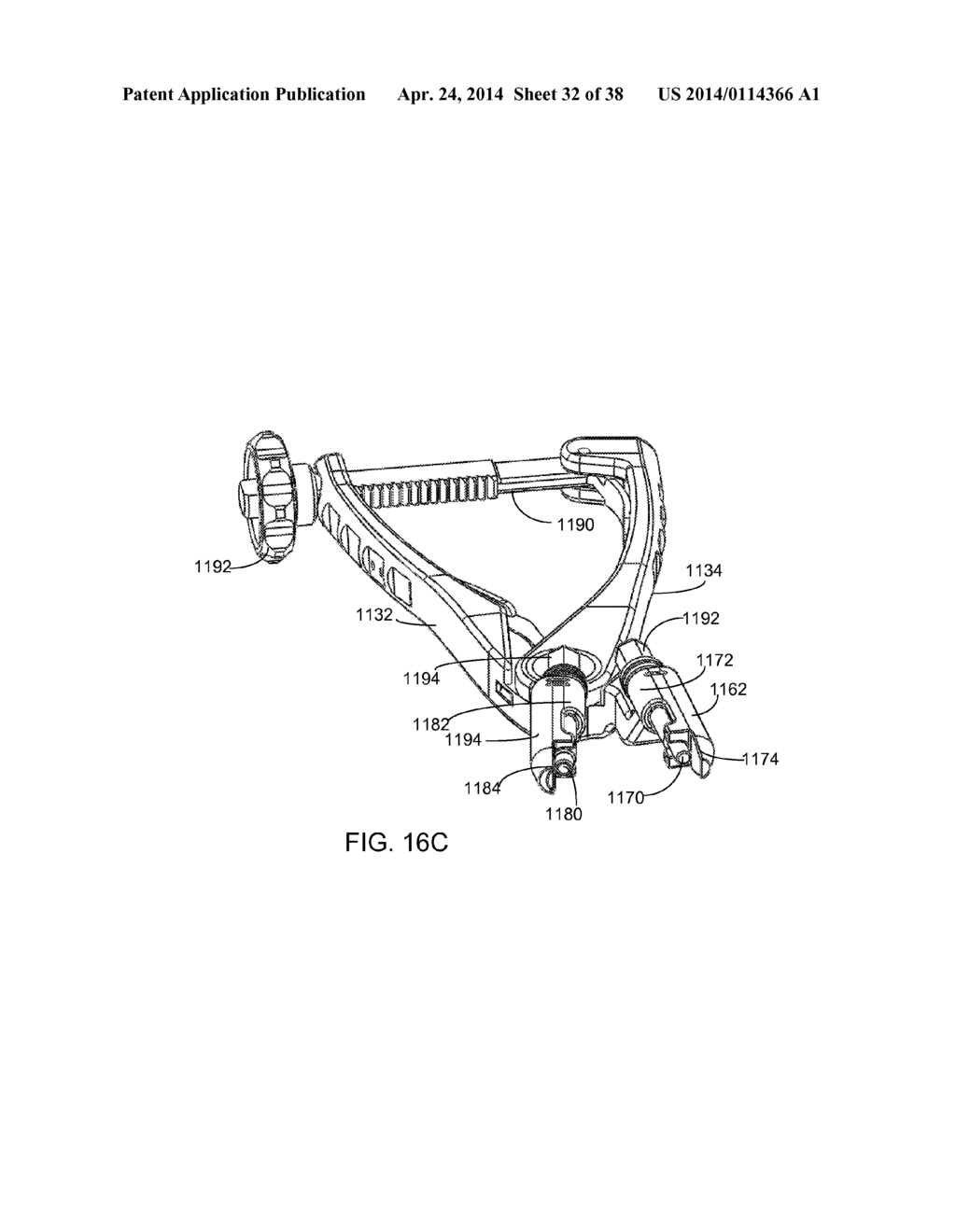 Implantation Tools for Interspinous Process Spacing Device - diagram, schematic, and image 33