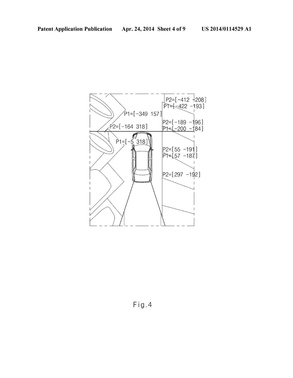 APPARATUS AND METHOD FOR ASSISTING PARKING IN AREA WITHOUT PARKING LINE - diagram, schematic, and image 05