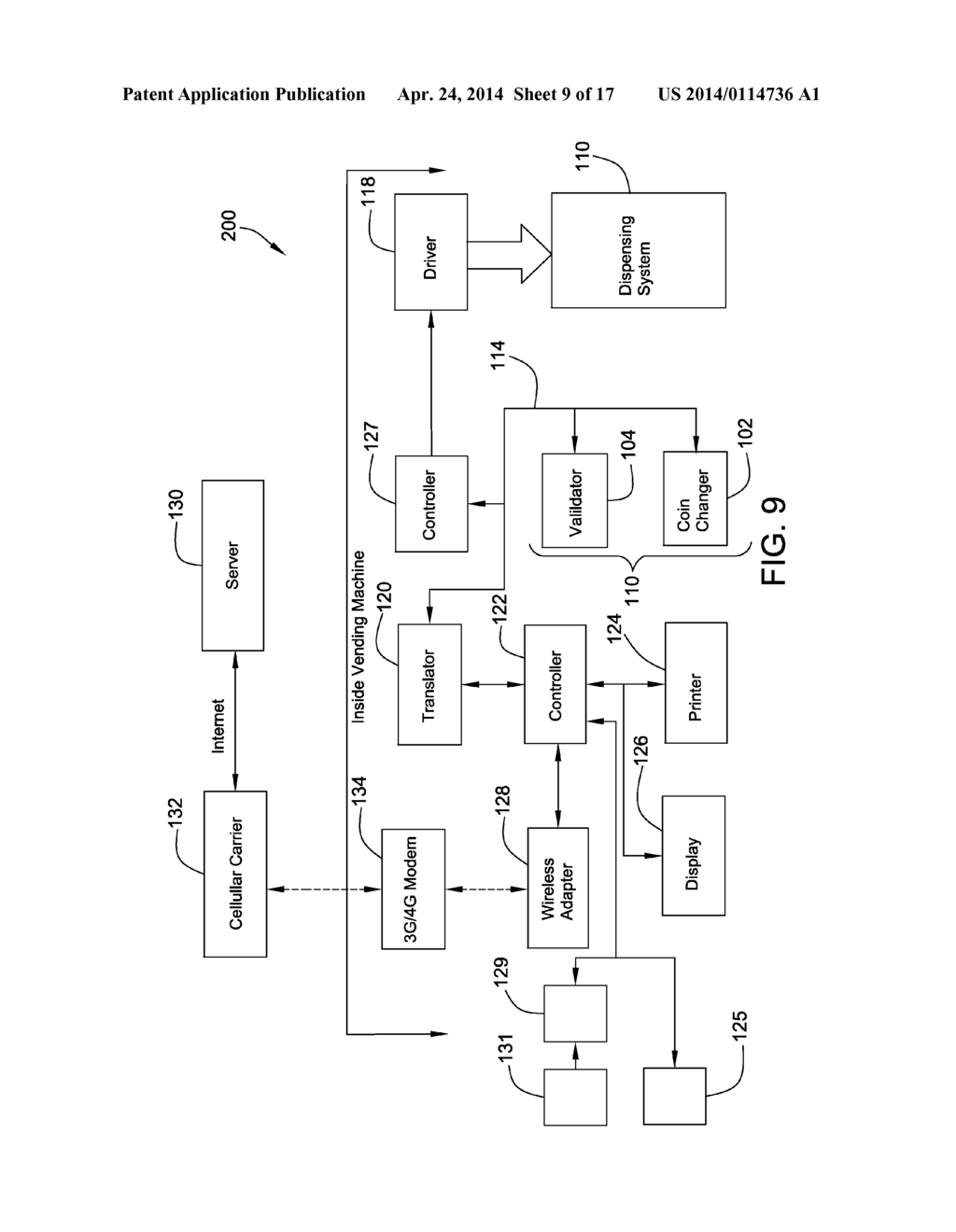 CONSUMER VENDING SYSTEM AND METHOD - diagram, schematic, and image 10