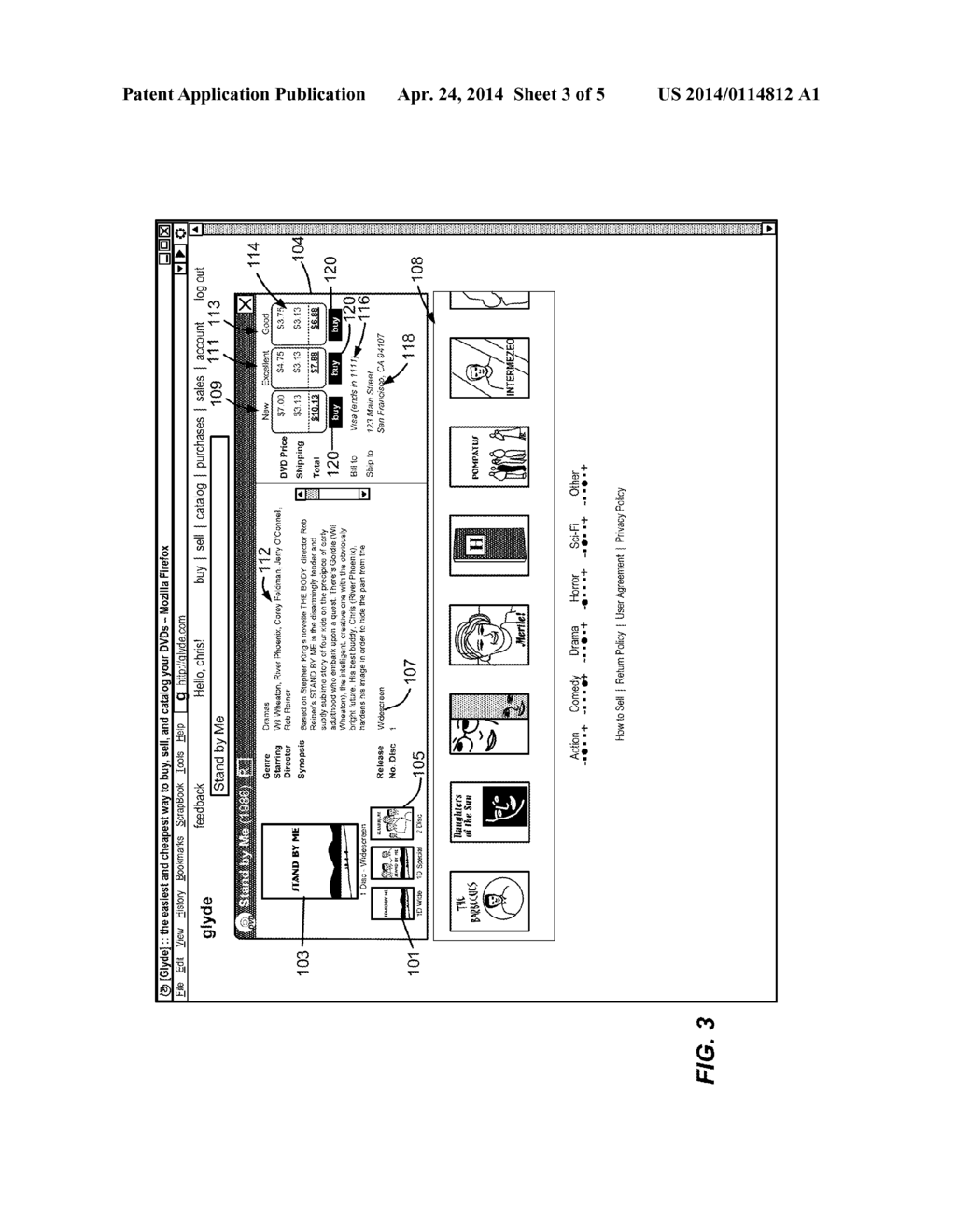 VIRTUAL SHELF WITH SINGLE-PRODUCT CHOICE AND AUTOMATIC MULTIPLE-VENDOR     SELECTION - diagram, schematic, and image 04