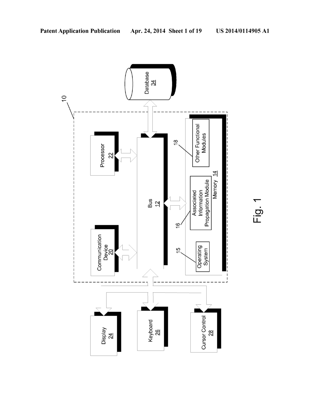 ASSOCIATED INFORMATION PROPAGATION SYSTEM - diagram, schematic, and image 02