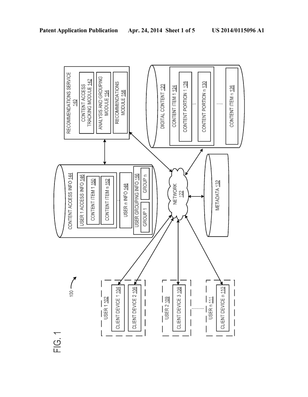 RECOMMENDING CONTENT BASED ON CONTENT ACCESS TRACKING - diagram, schematic, and image 02