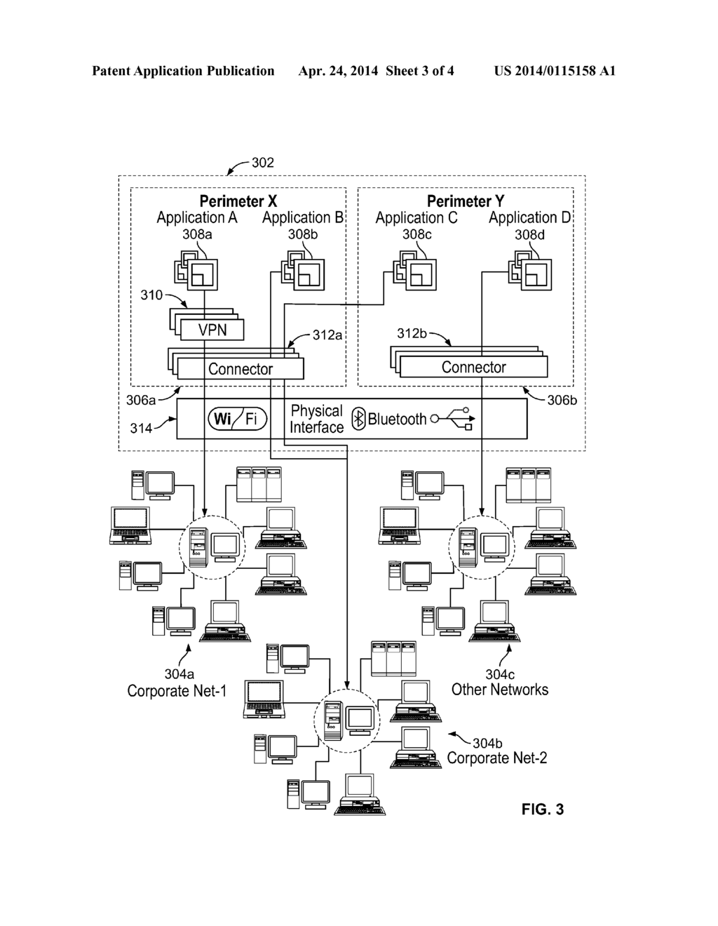 MANAGING APPLICATION EXECUTION AND DATA ACCESS ON A DEVICE - diagram, schematic, and image 04